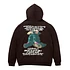 Climber's Hand Hooded Sweatshirt (Dark Brown)