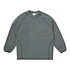 Fleece Raglan Crew (Heather Charcoal)