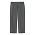 Relax Straight Easy Pants (Deep Charcoal)