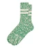 OG Cotton Slub Stripe Socks (Green)