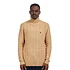 Cable-Knit Pullover (Camel Melange)