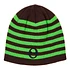 Alien-O Reversible Beanie (Brown / Multi)