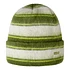 Fuzzy Stripe Beanie (Sea Kelp)