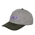 Radio 6 Panel Cap (Cool Grey / Seaweed)