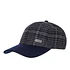 Clyde Cap (Navy / Grey Plaid)