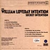 William Loveday Intention - Secret Intention