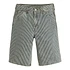 568 Loose Carpenter Shorts (Aged Rr Stripe)