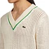 Lacoste - Crochet Effect Chunky Knit Sweater