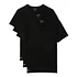 Loungewear T-Shirt (Pack of 3) (Black)