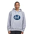 Big Circled Bird Logo Hoodie (Grey)