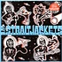 Los Straitjackets - Supersonic Guitars In 3-D Clear With Red & Blue Swirl Vinyl Edition