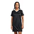 Adicolor Football Jacquard V-Neck Dress (Black)