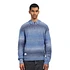 Beams 1/4 Zip Knit Polo (Blue)