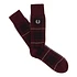 Tartan Sock (Oxblood)