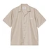 S/S Delray Shirt (Fleur De Sel / White)