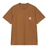 S/S Pocket Heart T-Shirt (Hamilton Brown)