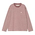 W' L/S Sydney T-Shirt (Sydney Stripe / Dusky Pink)