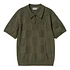 S/S Checker Polo (Dollar Green)