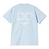 S/S Rotation T-Shirt (Air Sky / White)