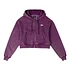 Patta - Femme Acid Wash Cropped Hooded Sweater