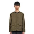 TAION - Non Down Military Reversible Crew Neck Cardigan