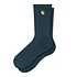 Chase Socks (Deep Lagoon / Gold)