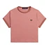 Fred Perry - Cropped Ringer T-Shirt