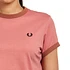 Fred Perry - Cropped Ringer T-Shirt