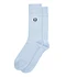 Classic Laurel Wreath Sock (Light Smoke)