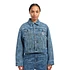 W' Duck Orell Jacket "Maitland Camo Duck" Denim, 13.5 oz (Camo Duck / Blue Bleached)