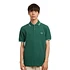 Twin Tipped Fred Perry Polo Shirt (Sport Green / Track Blue)