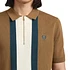 Fred Perry - Textured Stripe Knitted Shirt