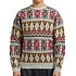 Beams Plus - Crew Fair Isle Pattern 3G