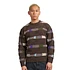 Beams Plus - Crew Jacquard Fair Isle Stripe 5G