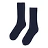 Merino Wool Blend Sock (Navy Blue)