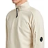 C.P. Company - Diagonal Raised Fleece Half Zip Lens Sweatshirt