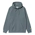 Hooded Chase Sweat (Cozy Blue / Gold)