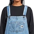 Carhartt WIP - W' Bib Overall Straight "Camano" Denim