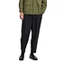 Pleated Track Pant (Black)
