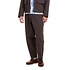 Pleated Track Pant (Brown)