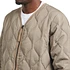 TAION - Military Zip V Neck Down Jacket