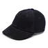 Organic Corduroy Cap (Deep Black)