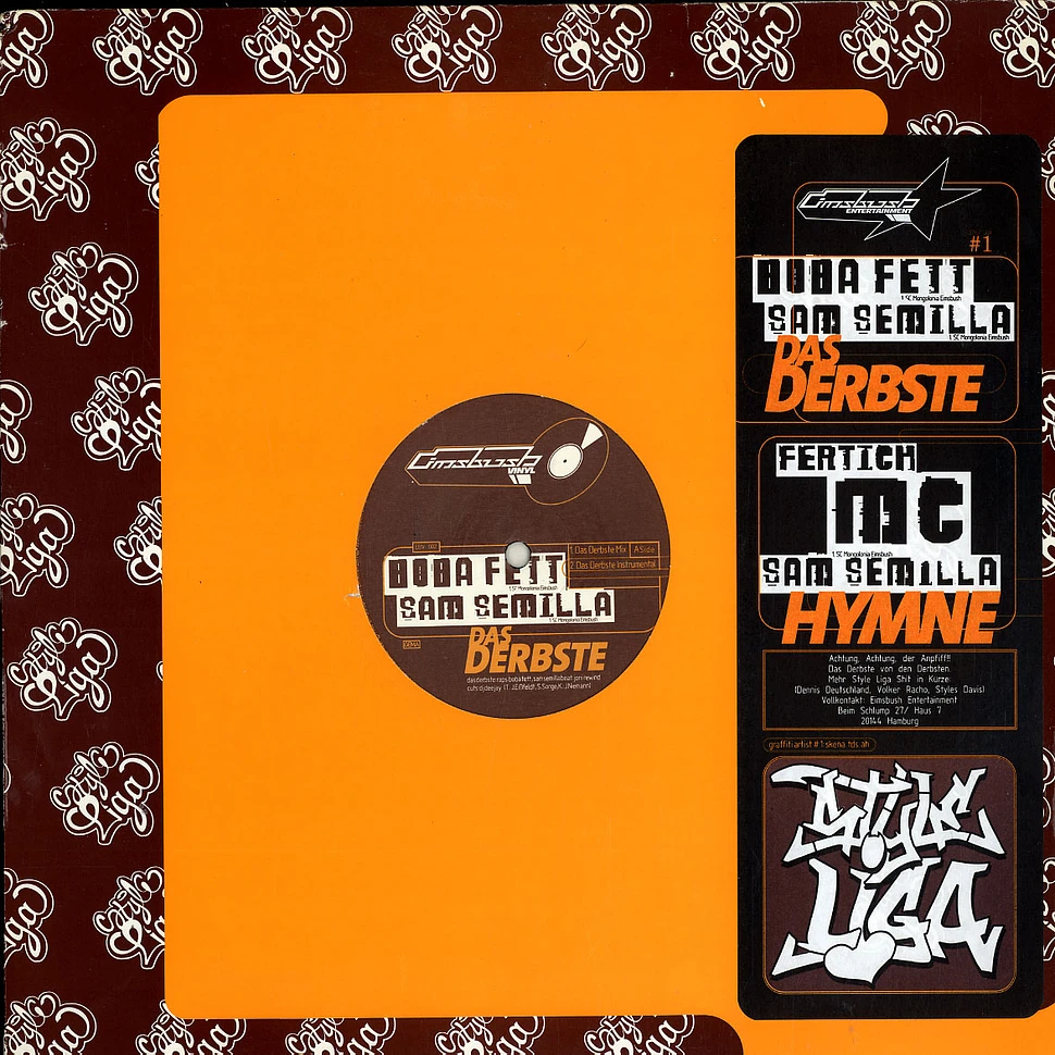 Boba Ffett, Sam Semilla / Fertich MC, Sam Semilla - Das Derbste / Hymne