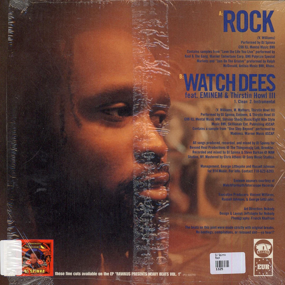 DJ Spinna - Rock / Watch Dees