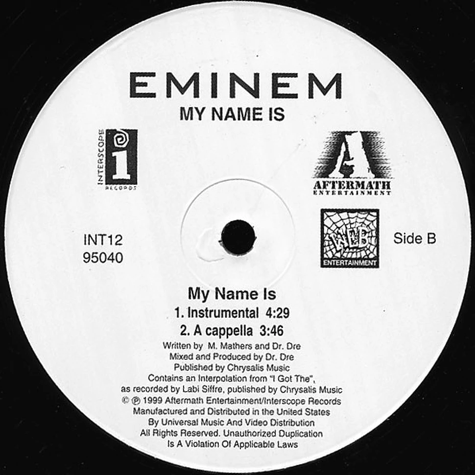 Eminem - My Name Is