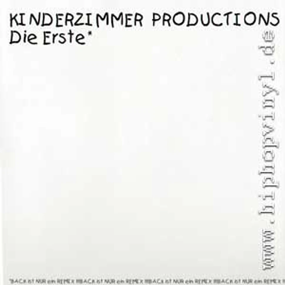 Kinderzimmer Productions - Die Erste*