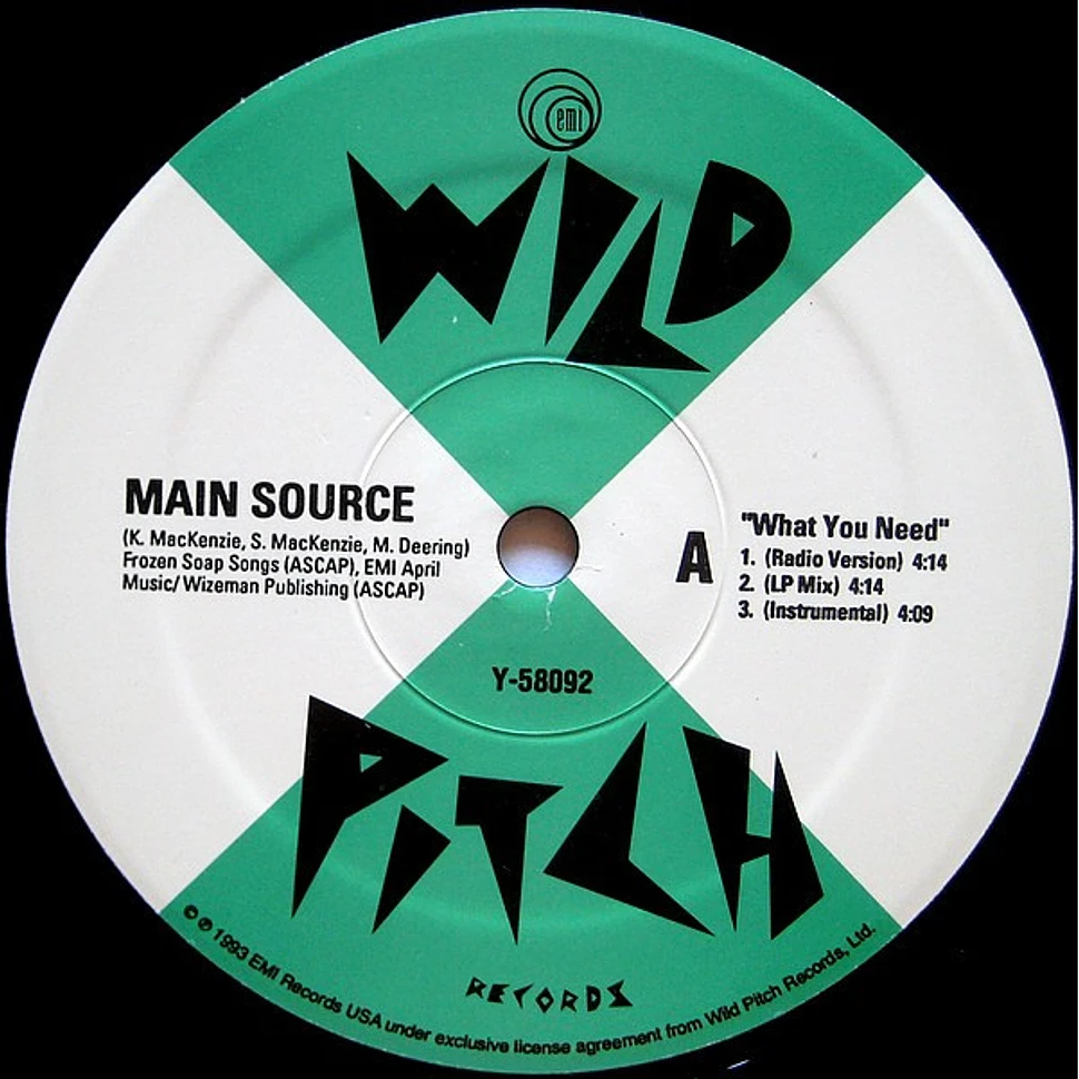Main Source - What You Need / Merrick Blvd.