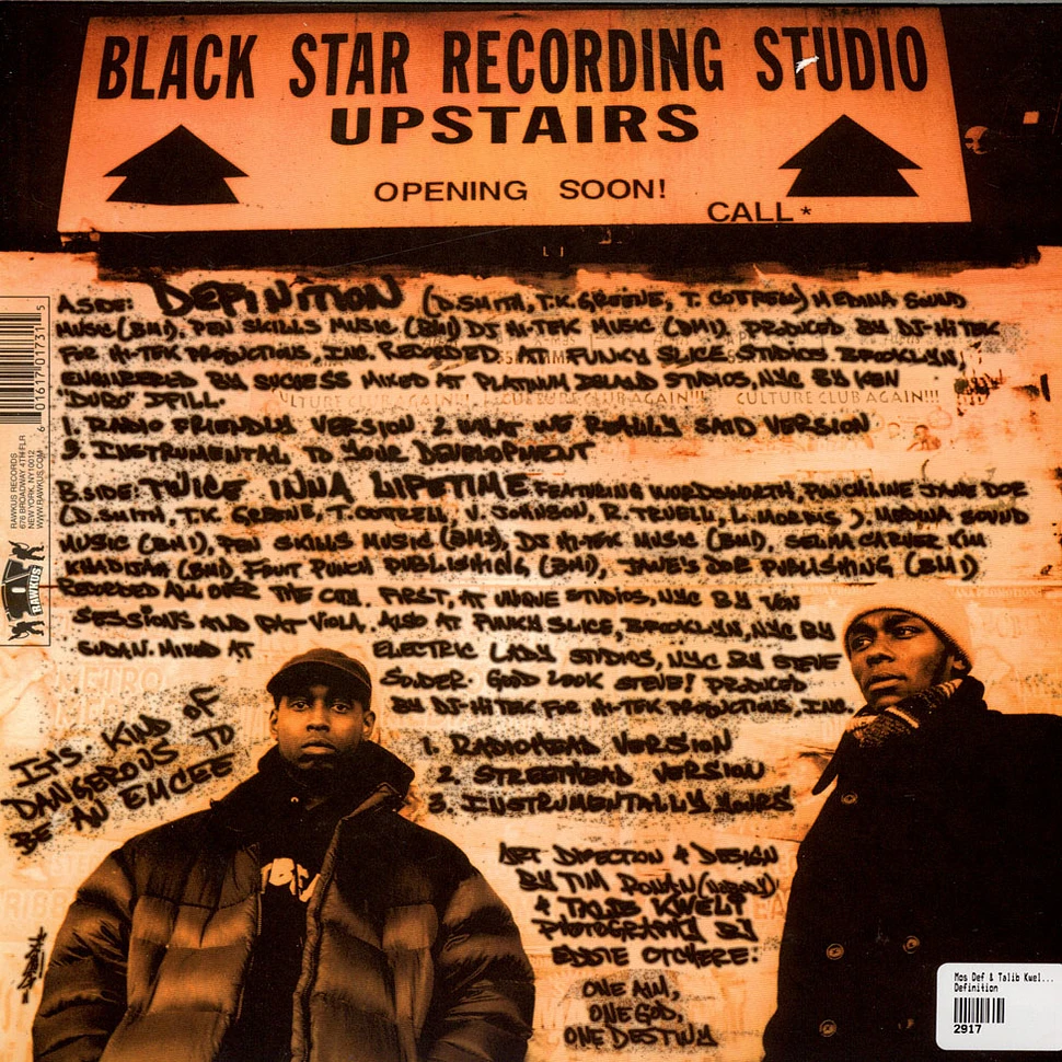 Mos Def & Talib Kweli Are Black Star - Definition / Twice Inna Lifetime