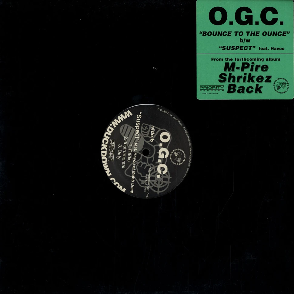 OGC (Originoo Gunn Clappaz) - Bounce to the ounce