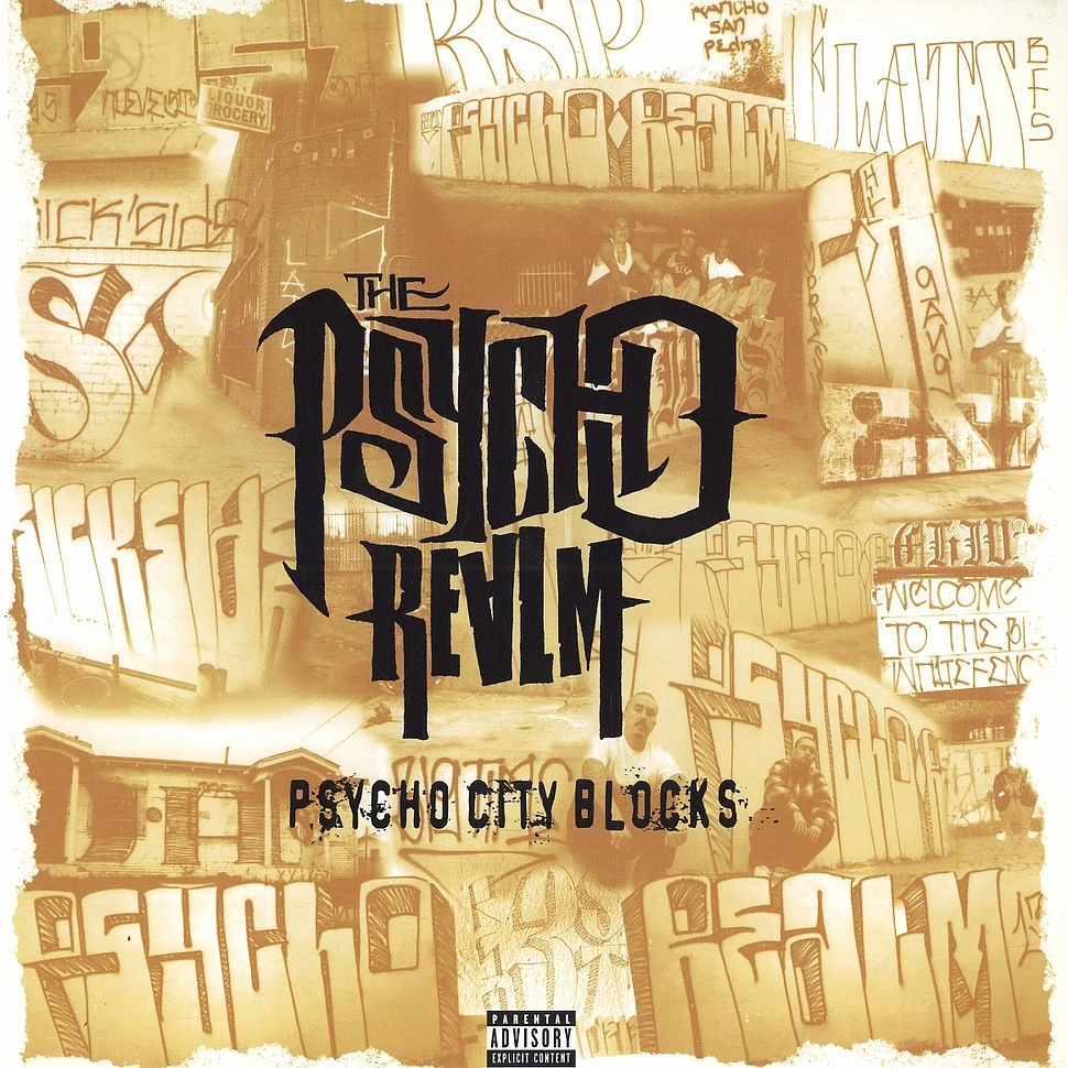 Psycho Realm - Psycho City Blocks / Confessions Of A Drug Addict
